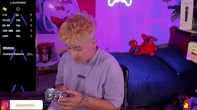  AlexMorris online show from October 3, 2025, 6:59 am