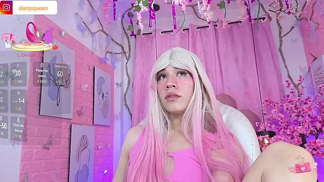 DaripQueen online show from June 30, 2026, 2:50 pm