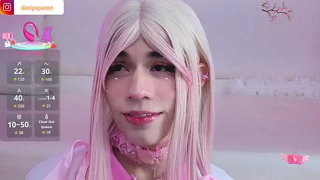 DaripQueen online show from November 25, 2025, 2:28 pm