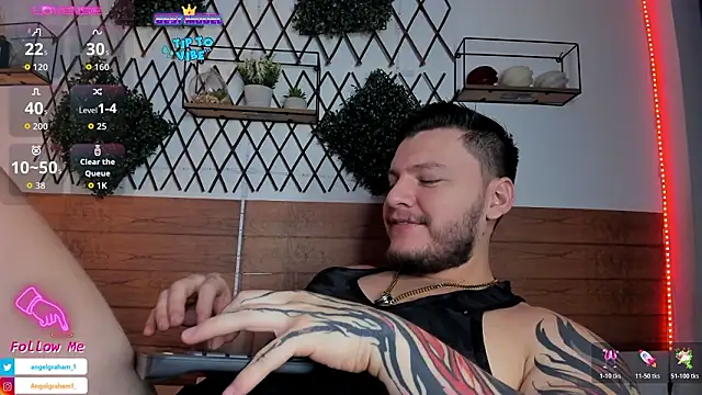 Angelgraham 1 online show from March 12, 2026, 6:01 pm