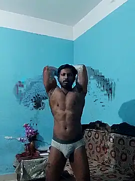 HunkyAriyan online show from March 6, 2025, 2:51 pm