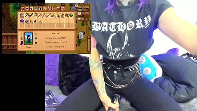 Purple Coffin666 online show from May 11, 2026, 2:45 pm