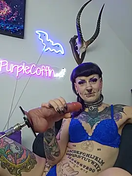 Purple Coffin666 online show from July 23, 2026, 2:24 pm