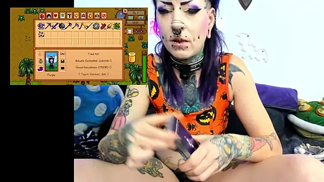 Purple Coffin666 online show from July 28, 2026, 5:45 pm
