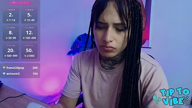 TinnaDawsom online show from February 18, 2025, 4:48 am