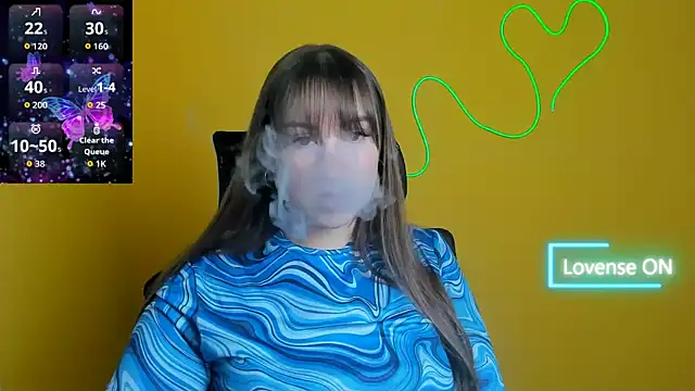 Evelina GG online show from November 26, 2025, 12:16 pm