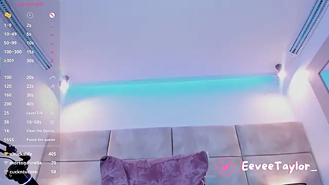 Eevee Taylor online show from March 19, 2025, 6:14 am