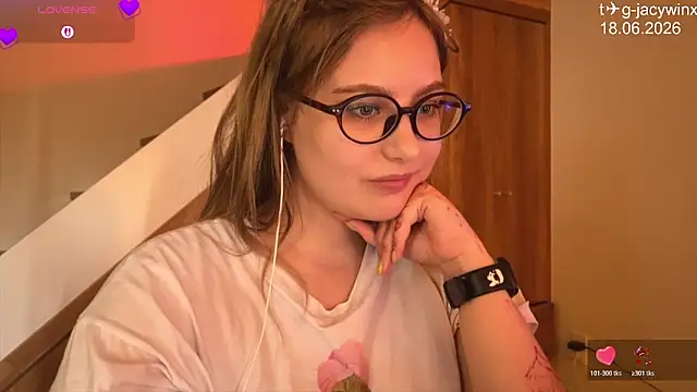 Snapshot of JacyWinslat chatting on June 18, 2026, 9:14 am JacyWinslat online show from June 18, 2026, 9:14 am