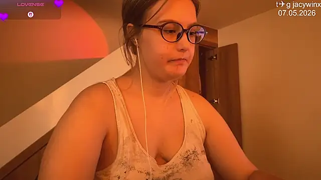 Snapshot of JacyWinslat chatting on May 8, 2026, 9:46 am JacyWinslat online show from May 8, 2026, 9:46 am