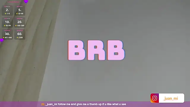 juanmiss online show from October 3, 2025, 11:12 am