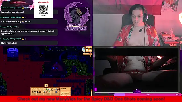 Rae-Suon online show from March 12, 2025, 12:20 am