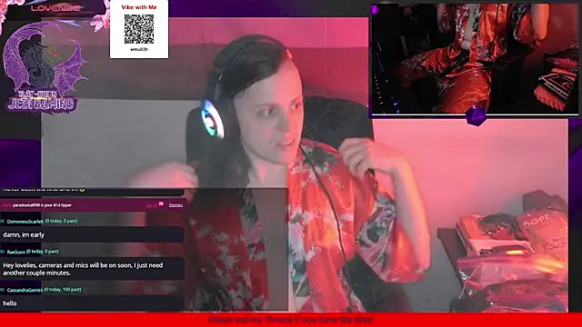 Rae-Suon online show from February 26, 2025, 12:30 am