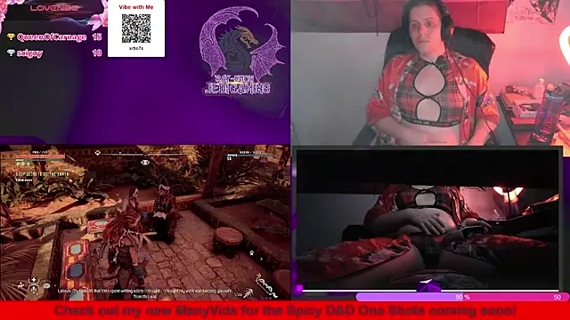 Rae-Suon online show from March 16, 2025, 4:09 am