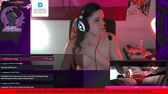 Rae-Suon online show from March 11, 2025, 9:15 pm