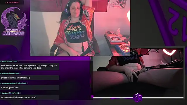 Rae-Suon online show from March 13, 2025, 1:21 am