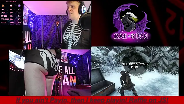 Rae-Suon online show from October 8, 2025, 2:13 am
