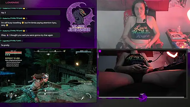 Rae-Suon online show from March 12, 2025, 10:17 pm