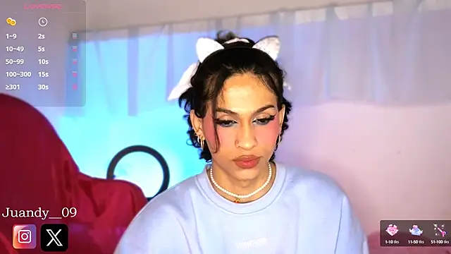 Abby bella09 online show from March 16, 2025, 8:10 am