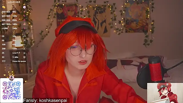 koshkasenpai online show from October 11, 2025, 11:44 am