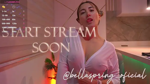 b3llaspringg online show from July 15, 2026, 11:12 pm