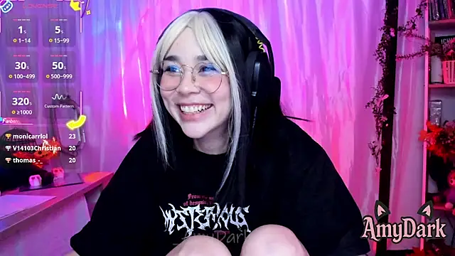  AmyDark online show from November 30, 2025, 12:22 am