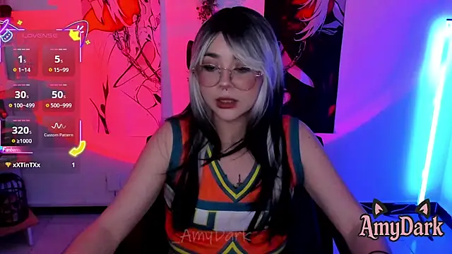  AmyDark online show from February 25, 2026, 10:20 pm