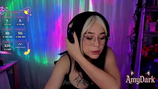  AmyDark online show from October 1, 2025, 11:19 pm