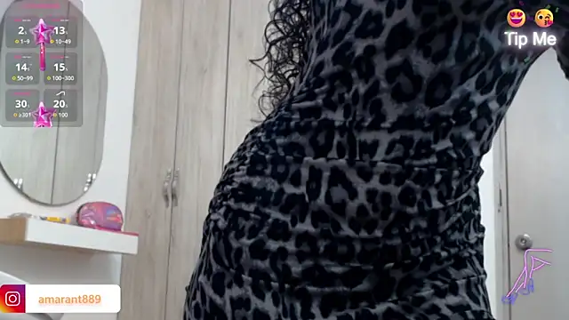 amaranta f00x online show from November 19, 2025, 12:38 pm