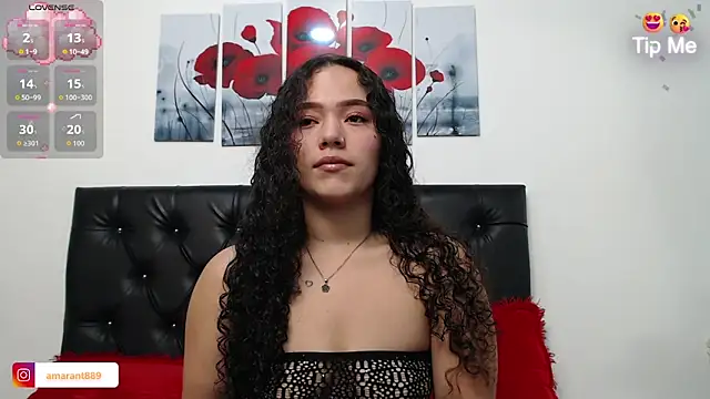 amaranta f00x online show from September 28, 2025, 12:45 pm