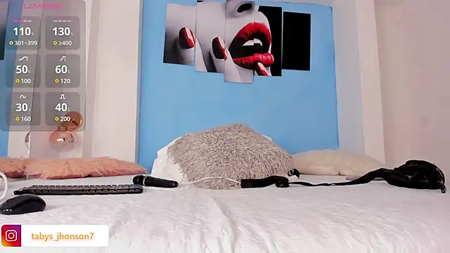 TabyJhonson online show from March 7, 2025, 12:23 pm