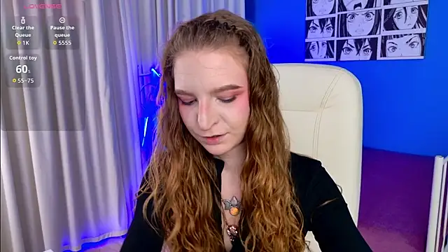 Snapshot of VioletShine chatting on February 22, 2026, 1:02 pm VioletShine online show from February 22, 2026, 1:02 pm