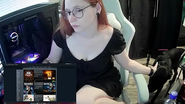 Snapshot of LilyFoxxx chatting on May 9, 2026, 6:55 pm LilyFoxxx online show from May 9, 2026, 6:55 pm