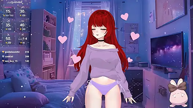 lonely-flower21 online show from February 23, 2025, 11:44 am