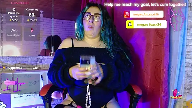 Meg4n 420 online show from March 18, 2025, 6:39 am