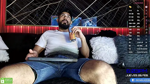 BEN BLAZE online show from February 26, 2026, 11:05 pm