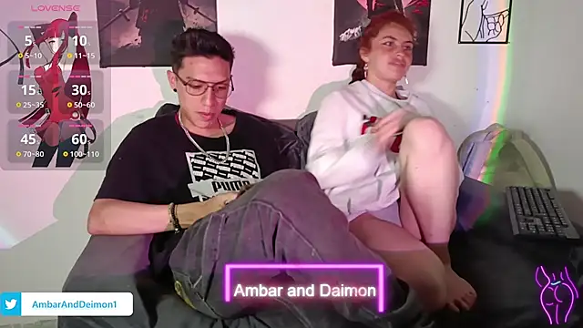 Ambar and daimon  online show from September 9, 2025, 11:08 am