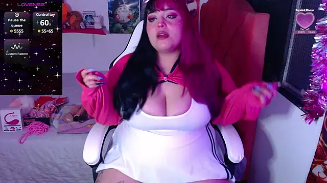 Pinky-Flower online show from January 23, 2025, 2:55 am