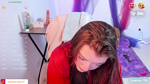 Queensamantha777 online show from February 5, 2026, 10:49 pm