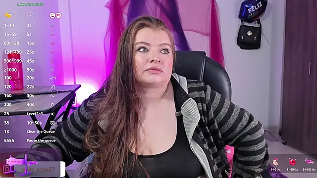 Queensamantha777 online show from September 20, 2025, 12:59 am