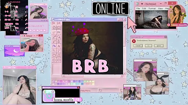 vanesa moon   online show from October 27, 2025, 11:05 pm