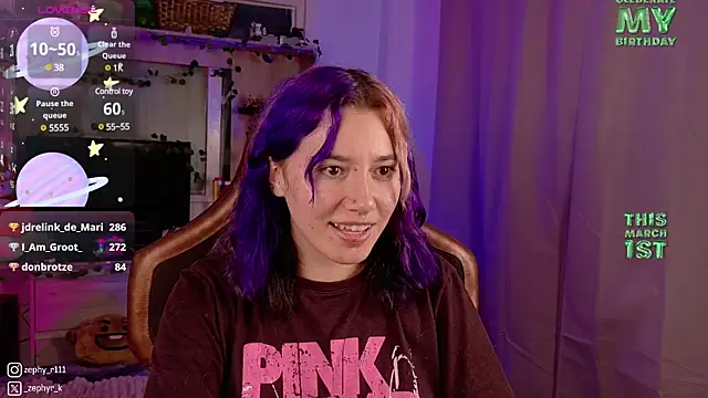  zephyr  online show from February 15, 2025, 3:20 am