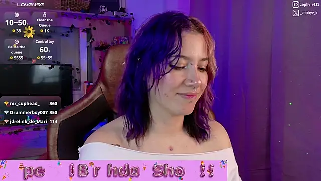  zephyr  online show from February 9, 2025, 12:28 am