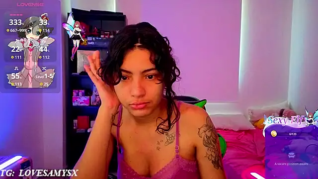Lovelyamyy online show from July 7, 2026, 1:47 pm