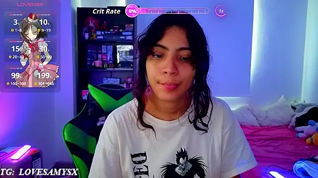 Lovelyamyy online show from July 2, 2026, 3:29 pm