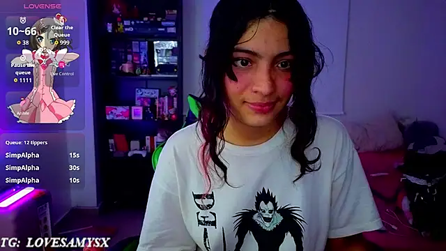 Lovelyamyy online show from July 2, 2026, 3:23 am