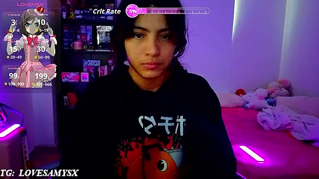 Lovelyamyy online show from June 26, 2026, 3:18 pm