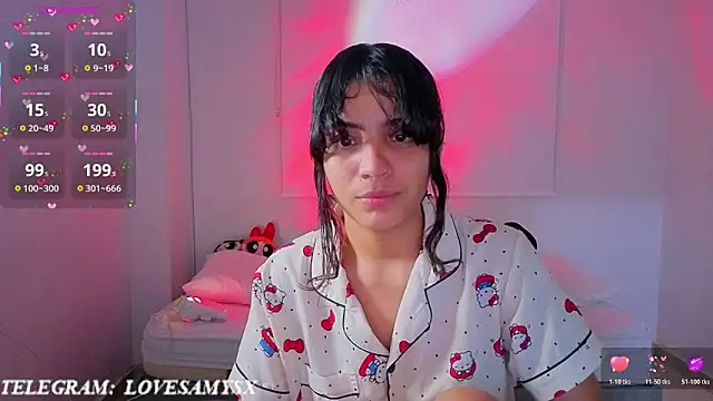 Lovelyamyy online show from April 29, 2026, 2:38 am
