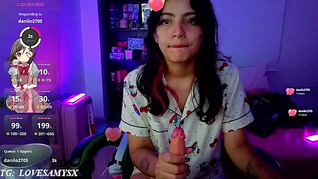 Lovelyamyy online show from June 12, 2026, 5:38 am