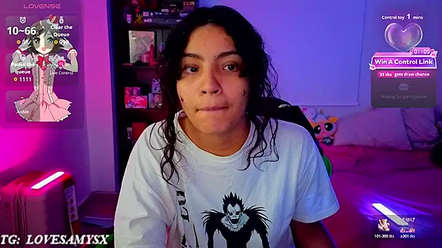 Lovelyamyy online show from July 10, 2026, 2:00 am