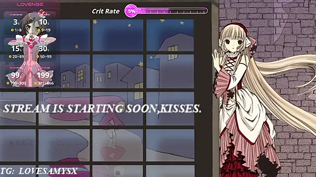 Lovelyamyy online show from June 18, 2026, 1:05 pm